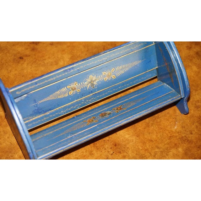 Small Chinese Chinoiserie Bookshelf, 1920s For Sale - Image 3 of 9