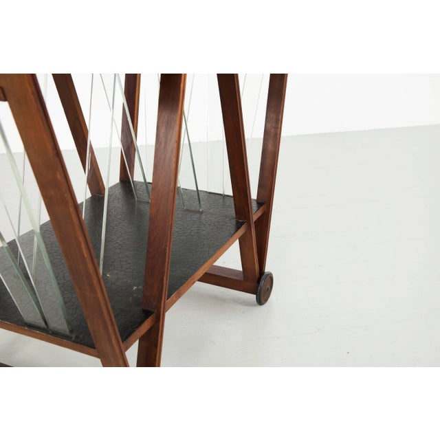 Italian Trolley with Lion Motif, 1940s For Sale - Image 15 of 18