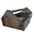 This vintage forged metal toolbox is a true industrial piece with authentic wear and natural patina that tells its story....