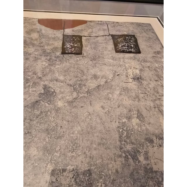 1990s Modernist Signed Limited Edition Lithograph For Sale - Image 9 of 10