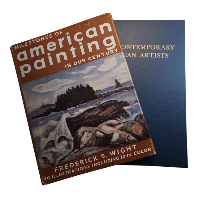 American Painting Contemporary American Artists Books - Set of 2 For Sale