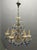 Vintage Macaroni Blue Murano Glass Chandelier, 1950s For Sale - Image 4 of 13