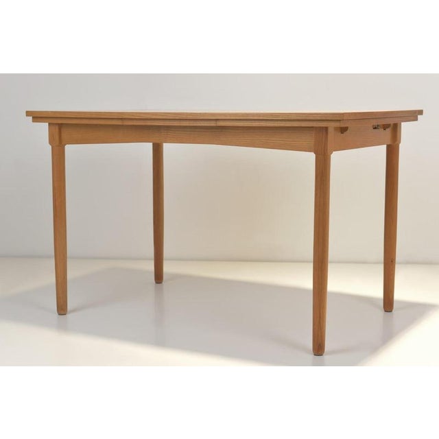 Charlotte Perriand Extending Table in Ash Wood by Charlotte Perriand, 1960 For Sale - Image 4 of 10