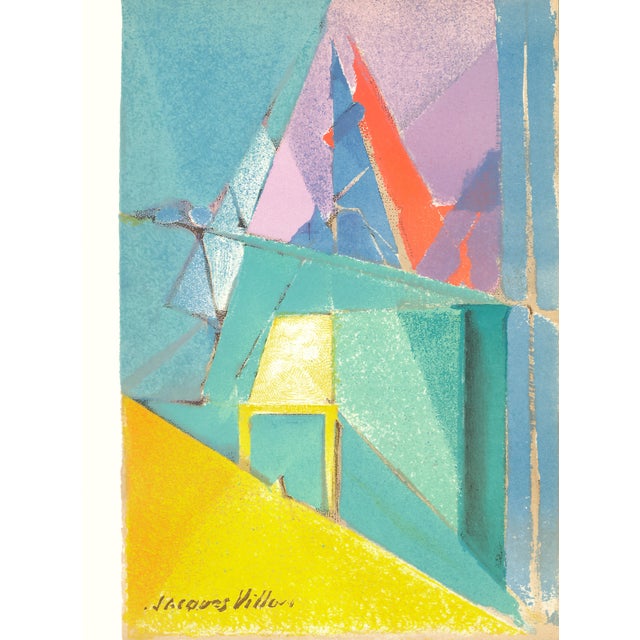 Original 1964 Lithograph "Intimité" by Jacques Villon For Sale