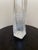 Signed Hoya Japanese Crystal Twist Vase For Sale - Image 9 of 15