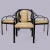 Set of Four Postmodern Black Lacquered Metal Dining Chairs, 1980s, Mid-Century For Sale - Image 10 of 10