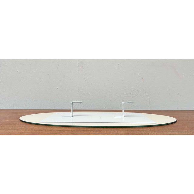 Mid-Century Modern Mid-Century Modern Replacement Mirrorglass Spare Part for Illuminated Mirror by Ernest Igl for Hillebrand Lighting For Sale - Image 3 of 13