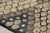1920s Antique Hooked Rug in Blue With Cream Geometric Patterns, From Rug & Kilim For Sale - Image 5 of 8