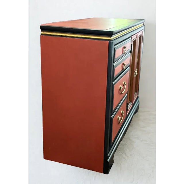 Basset Chinoiserie Sideboard / Credenza For Sale - Image 6 of 9
