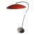 Metal Vintage Floor Lamp in Kurt Versen Style For Sale - Image 7 of 9