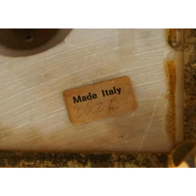 Brass and Marble Lamp with Lion's Paw Feet, Italy, 1960s For Sale - Image 11 of 12