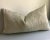 Aqua Old World Weavers Down and Feather Lumbar Pillow For Sale - Image 9 of 10