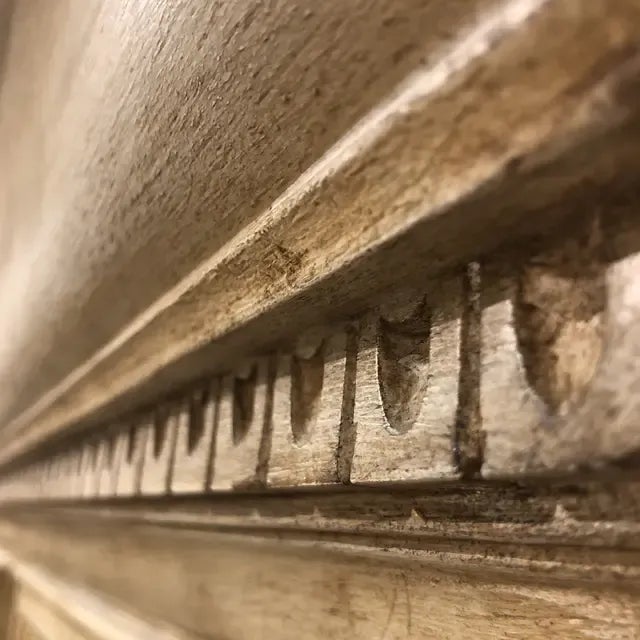 Vintage Italian Wood Carved Cabinet For Sale - Image 10 of 12