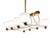 1930s Mid-Century Art Deco Italian Murano Glass Reticello Chandelier, 1930 For Sale - Image 5 of 12