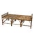 Late 20th Century Fretwork Bamboo Bench For Sale - Image 5 of 5