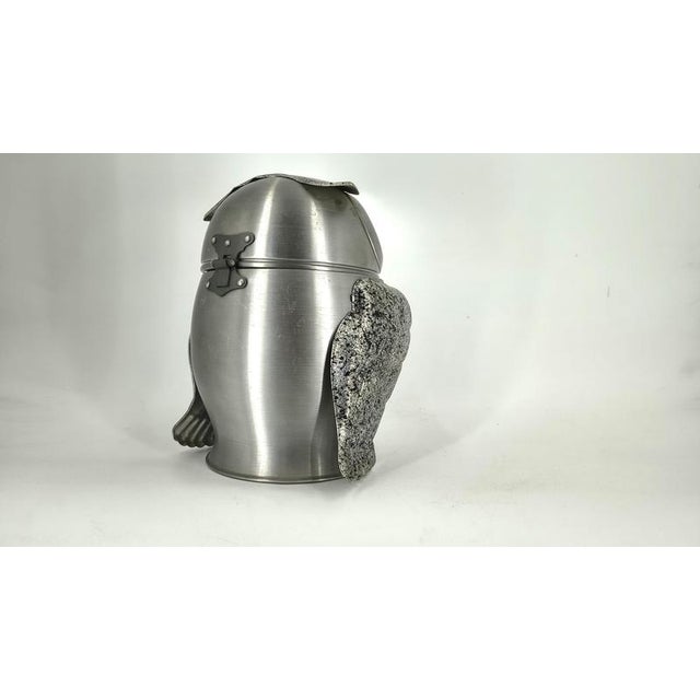 Owl-Shaped Ice Bucket, Italy, 1960s For Sale - Image 8 of 11
