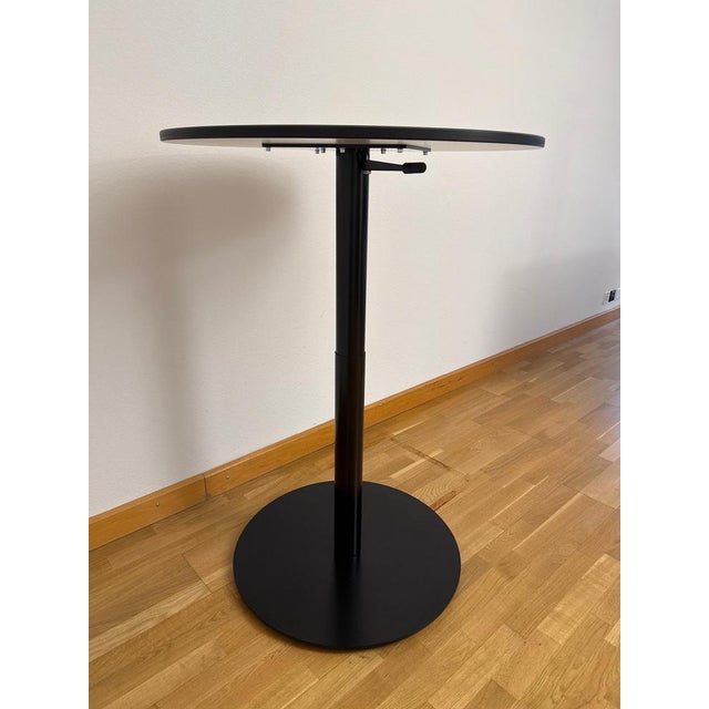 Adjustable Bigla Table in Black from Bigla For Sale - Image 4 of 6