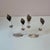 Pair of Mid-Century Danish Silver Plated Calla Lily Candlestick Holders by Hans Jensen For Sale - Image 4 of 9