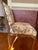 Rustic European Antique Designer Fabric Upholstered Side Chairs - a Pair For Sale - Image 3 of 12