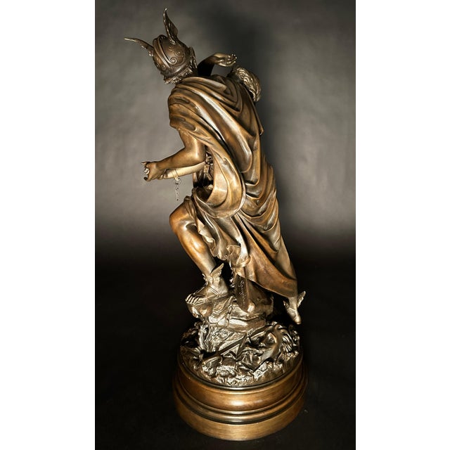 Late 19th Century Bronze Group "Perseus And Andromeda" By Jean-Louis Gregoire For Sale - Image 4 of 8
