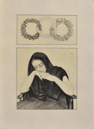 Walter Sauer, Rest, Signed Engraving
