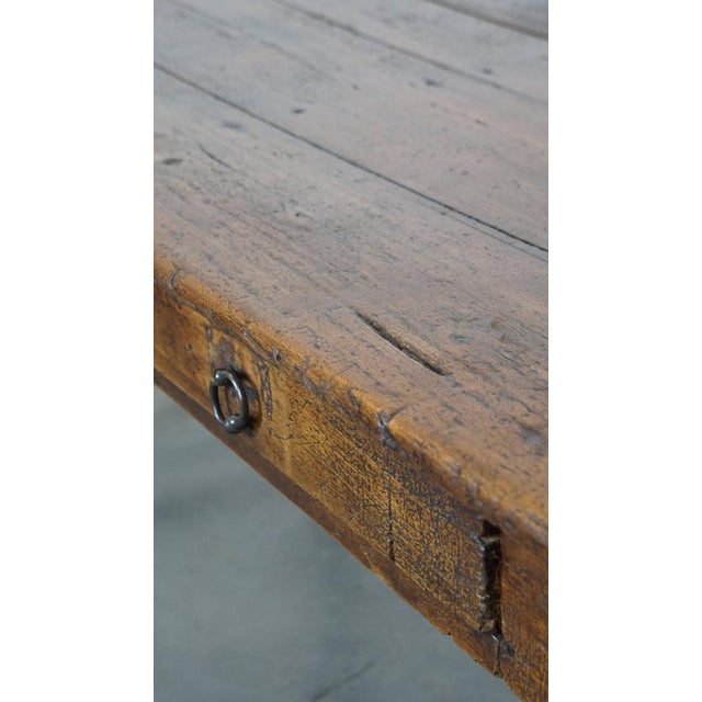 Late 18th Century French Dining Table with Top For Sale - Image 9 of 16