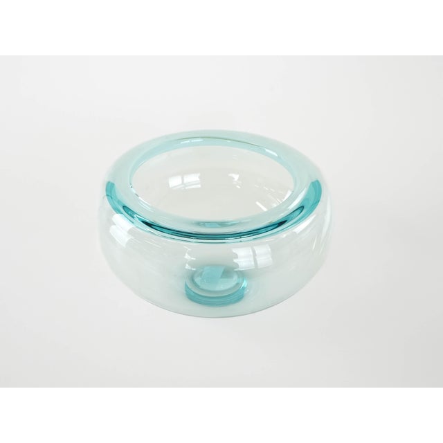 Royal Copenhagen Danish Provence Glass Bowl by Per Lütken for Royal Copenhagen, 1950s For Sale - Image 4 of 7