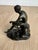 Bronze Classical Grand Tour Style Cast Bronze Seated Hermes (Mercury at Rest) Sculpture For Sale - Image 8 of 10