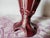 Art Nouveau Burgundy Barbotine Vase with Floral Relief, 1900s For Sale - Image 15 of 16