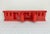 Red Plastic Minivip Wall Coat Rack by Benanti & Brunori for Velca, Italy, 1970 For Sale - Image 6 of 10