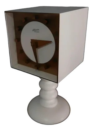 Square Atlanta Electric Table Clock, 1960s