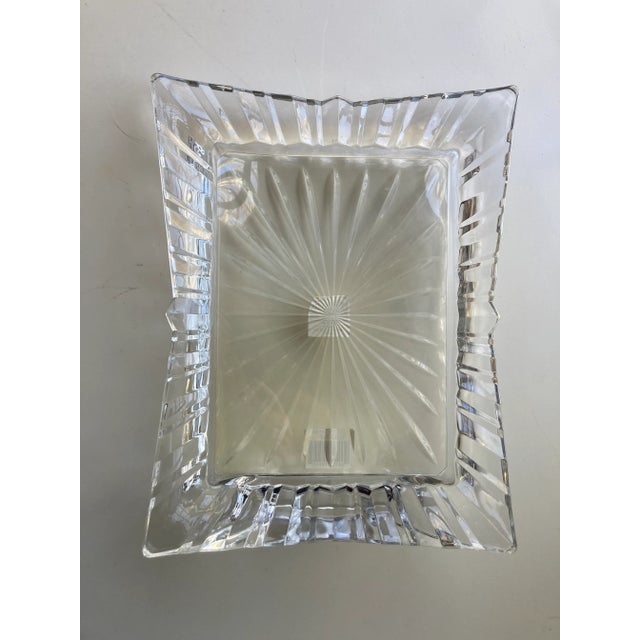 Contemporary "Fifth Ave" Cut Crystal Picture Frame For Sale - Image 4 of 6