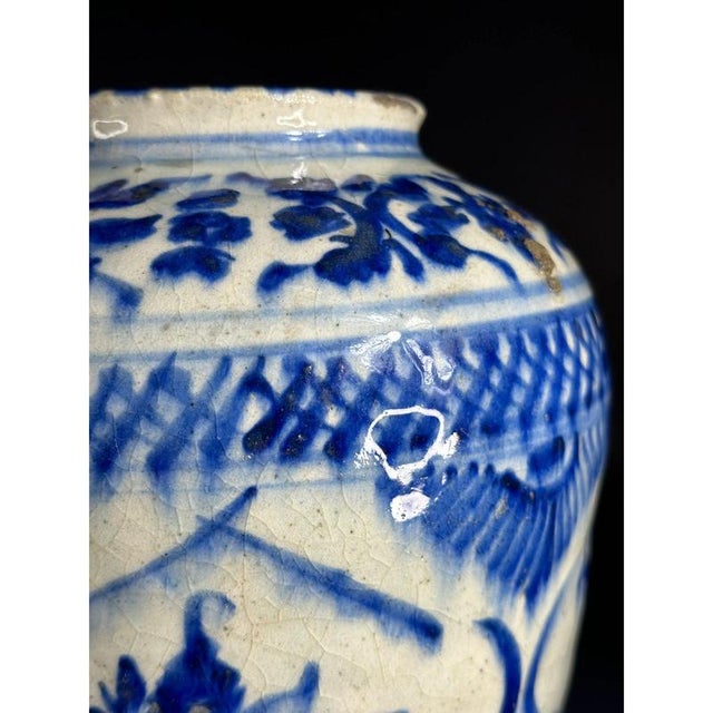 Glazed Stoneware Vase, 18th Century For Sale - Image 6 of 10