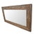 Salvaged Wood Strip Large Full Length Mirror For Sale - Image 4 of 8