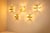 Gray Italian Latticino Ice Glass Wall Sconces, Italy, 1970s, Set of 5 For Sale - Image 8 of 18