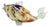 Fish Glass Figurine, Poland, 1960s For Sale
