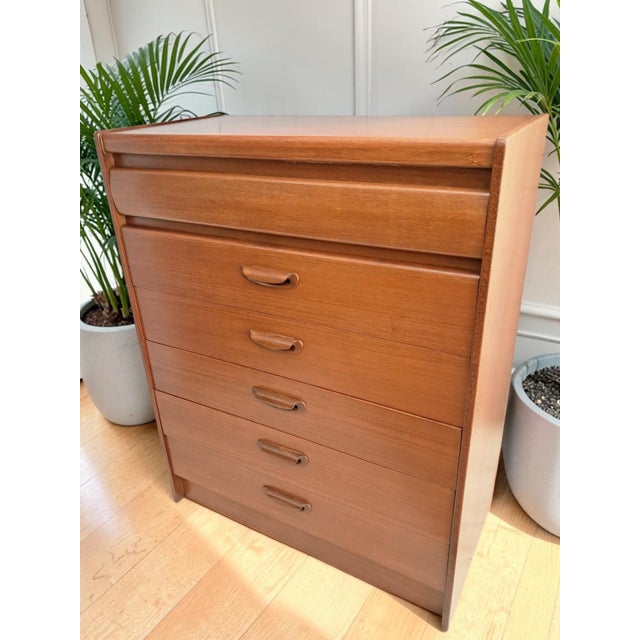 Mid-Century Danish Chest of Drawers in Teak from William Lawrence, 1960s For Sale - Image 10 of 18