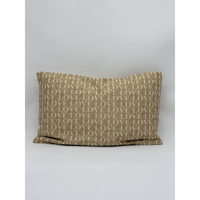 Textile Schumacher a Love Supreme Decorative Throw Pillow Cover For Sale - Image 7 of 7