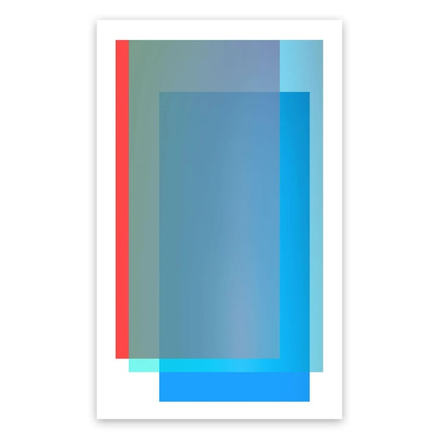 Contemporary Abstract Photographic C-Print on Canson Platine Fibre Rag "Cosmosis Collages 4a577e3 Comp №70" by Anne Senstad For Sale - Image 4 of 4