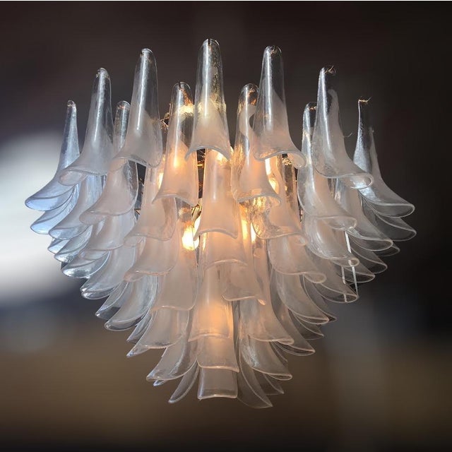 21st Century Murano Selle Chandelier by Fabio LTD For Sale - Image 6 of 6