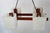 Scandinavian Chandelier in Acrylic Glass and Teak, 1960s For Sale - Image 6 of 12