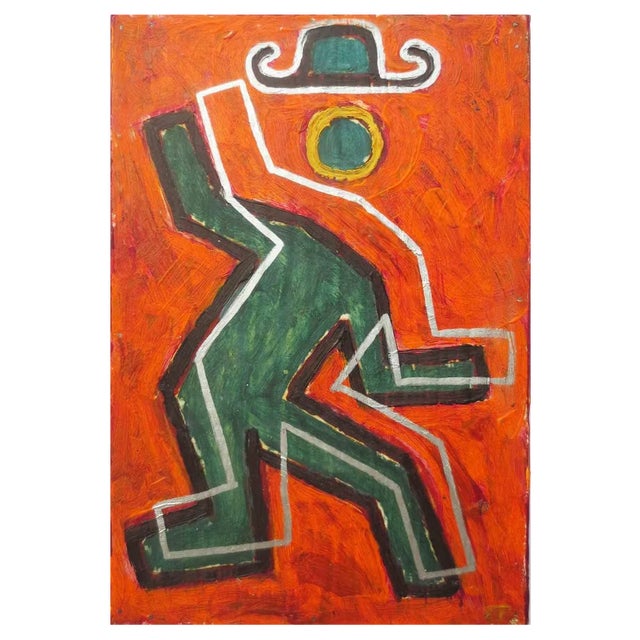 Salvatore Travascio, Disequilibrio, Oil Painting, 2003 For Sale