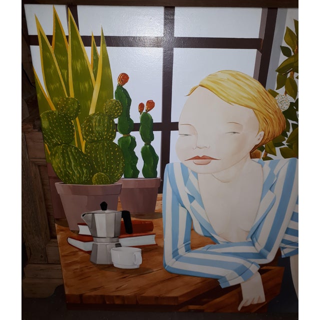 1990s Antonio Abellan, 1990s, Oil on Canvas For Sale - Image 5 of 7