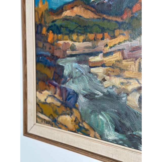 Nils Öberg, Autumn, Offerdalsfjällen Jämtland, 1960s, Oil on Canvas, Framed For Sale - Image 13 of 16