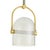 Arteriors Home Marco White Glass Large Pendant Lighting For Sale - Image 10 of 11