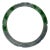 2.375" Chinese Green White Gray Relief Carving Jade Stone Bracelet Bangle For Sale