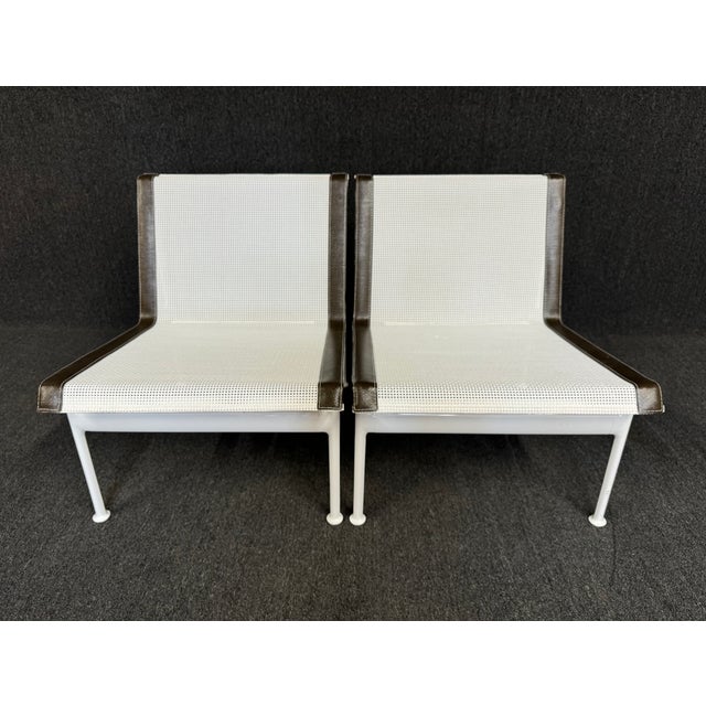 Mid-Century Modern Pair of Vintage Mid Century Modern 1966 Leisure Collection Patio Lounge Chairs by Richard Schultz for Knoll, Attributed For Sale - Image 3 of 9