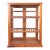 Antique Golden Oak Pie Pastry Display Cabinet For Sale