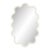Large Statement Oval Wavy Mirror – Beige Hvyli Oval 90 Mirror For Sale