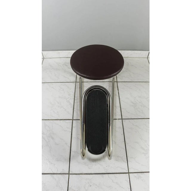 1920s Shoe Stool with Seat & Mirror Stand Set, Vienna, 1920s For Sale - Image 5 of 18